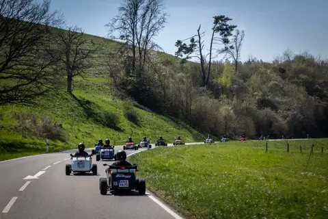 Scenic Hot Rod Drive through Hegau